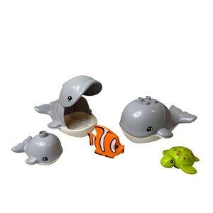 Lego Duplo Wild Animals of the Ocean Figures Lot